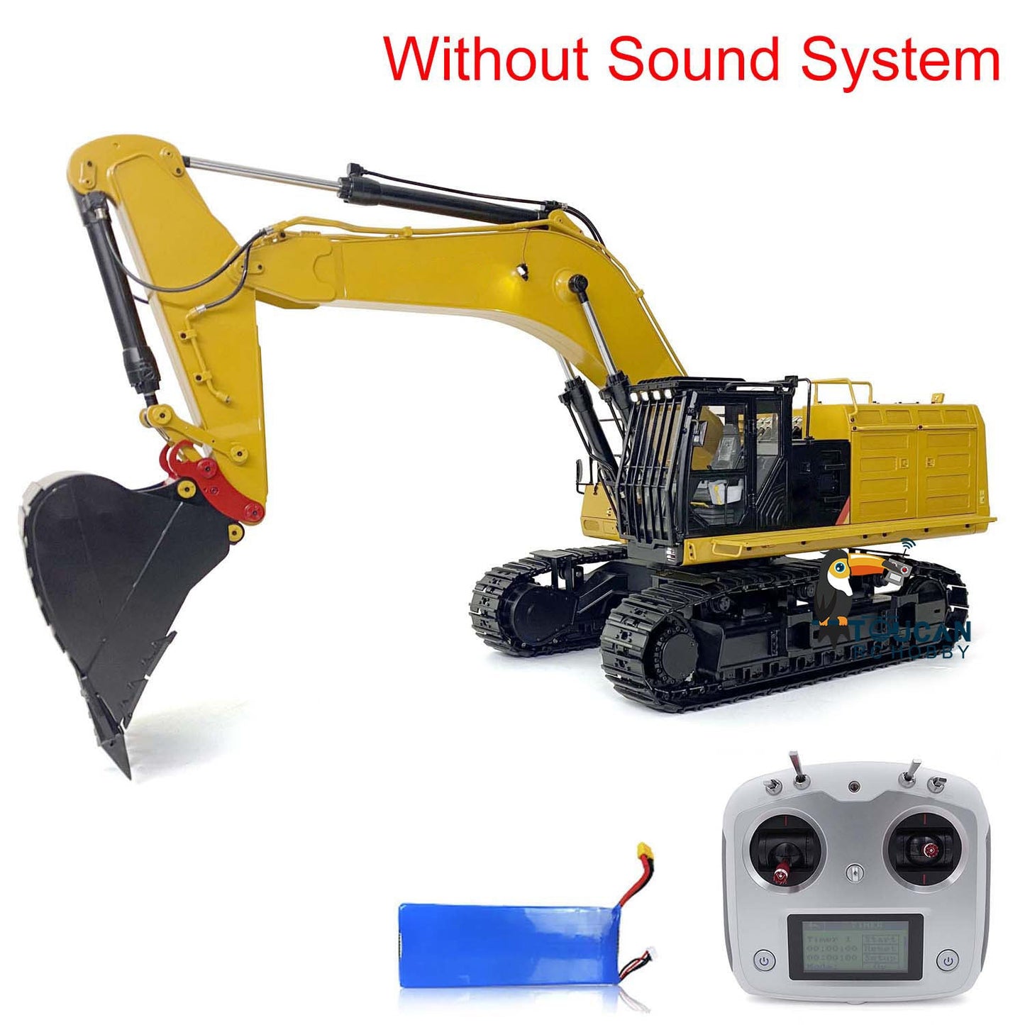 Metal 1/14 374F Hydraulic RC Excavator Remote Control Engineering Vehicles Electric Machine Trucks I6S ESC Motor Servo Hobby Model