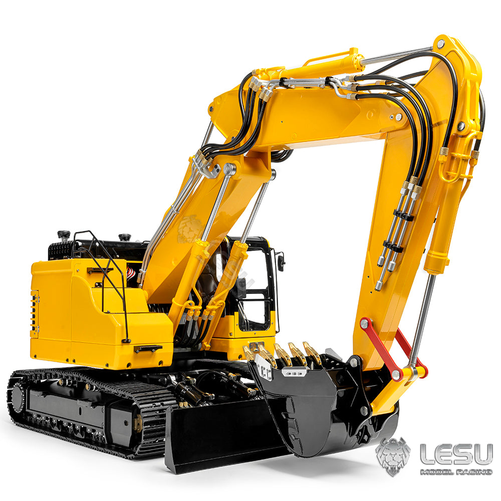 LESU 1/14 Aoue ET26L Hydraulic RC Excavator Metal Radio Control Digger Model Painted and Assembled Simulated GPS PNP/RTR Versions