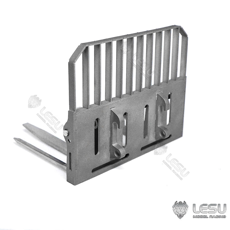 LESU Metal Fork Bucket for 1/14 RC Hydraulic Skid Steer Loader Bobcat DIY Model