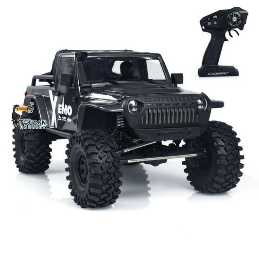 1/8 CROSSRC EMO X RC Crawler Car 4X4 4WD Remote Control Off-road Vehicles Models with Two-speed Transmission Light System