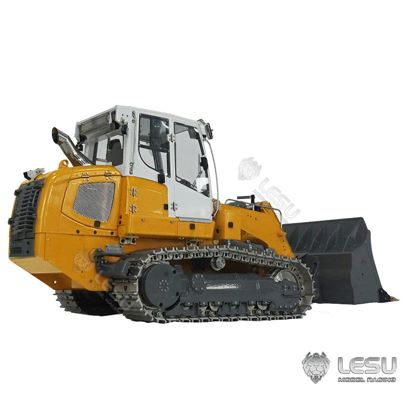 LESU 1/14 Metal 636 Hydraulic Tracked 2CH Valve RC Assembled and Painted Loader PL18EVLITE Radio Light Sound System Motor