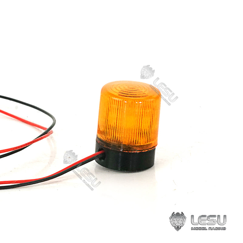 Roof Warning Light Rotating Lamp A 1/14 RC Tractor Truck Dumper DIY TAMIYA Model