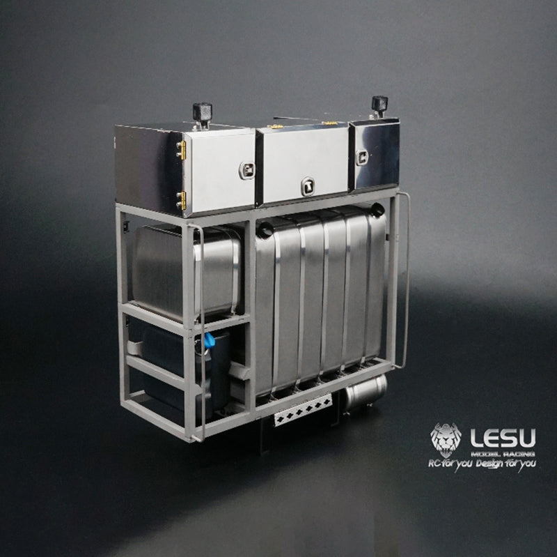 LESU Metal Heavy Equipment Rack for 1/14 TAMIYA RC Tractor Truck DIY Model