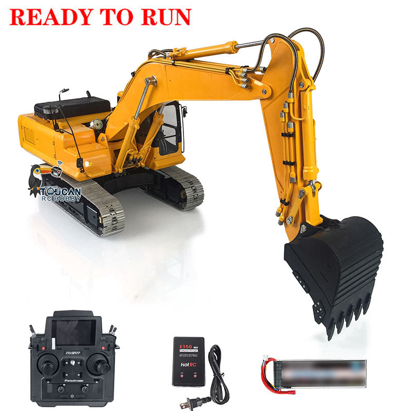 1/14 Metal LESU RC Hydraulic Excavator PC360 AC360 Radio Control Diggers RTR/KIT Versions DIY Painting Customized Hobby Model