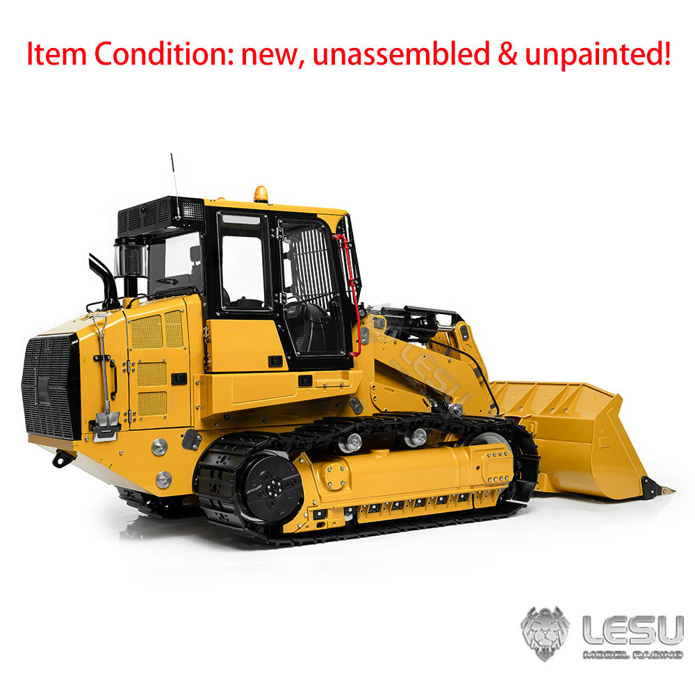 Metal LESU 973K 1/14 Hydraulic RC Loader Remote Control Car Painted Tracks Construction Vehicle Kits PNP RTR Standard Version