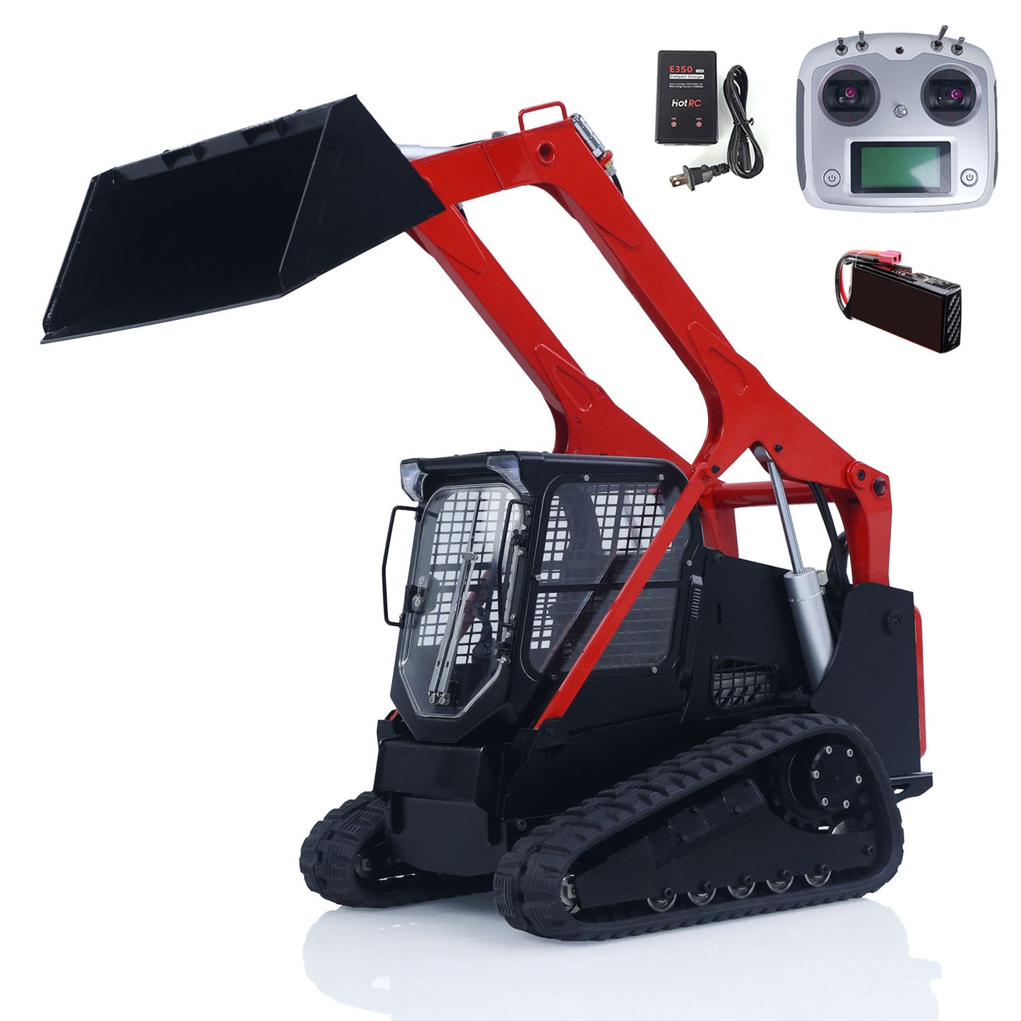 ONLY ONE Fast Shipping 1/14 Hydraulic RC Tracked Loader SM770 Skid-Steer Remote Control Car Model