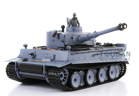 Used henglong 1/16 rc tank tigger 1 RTR with 360 turret rotation flash smoke 6.0 mainboard