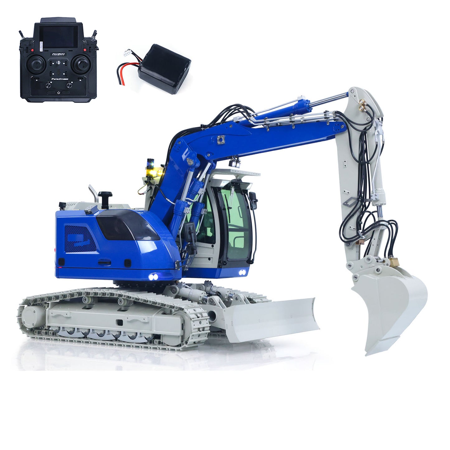 LR914 PRO MAX Metal 1/14 RTR RC Hydraulic Excavator Remote Control Digger Construction Car 8ways Valve PL18EV LITE Radio Battery Engineering Vehicle