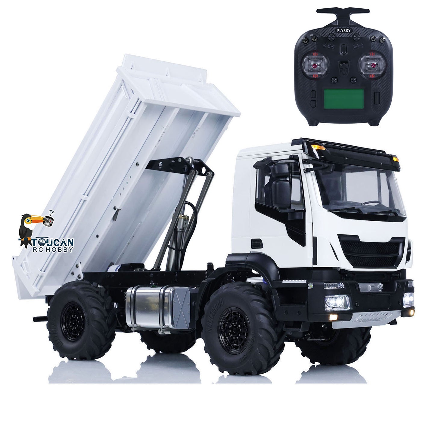 Metal 1/14 4x4 RC Hydraulic Dumper Electric Trucks Remote Controlled Tipper Dump Emulated Car Hobby Models Special Edition Gift