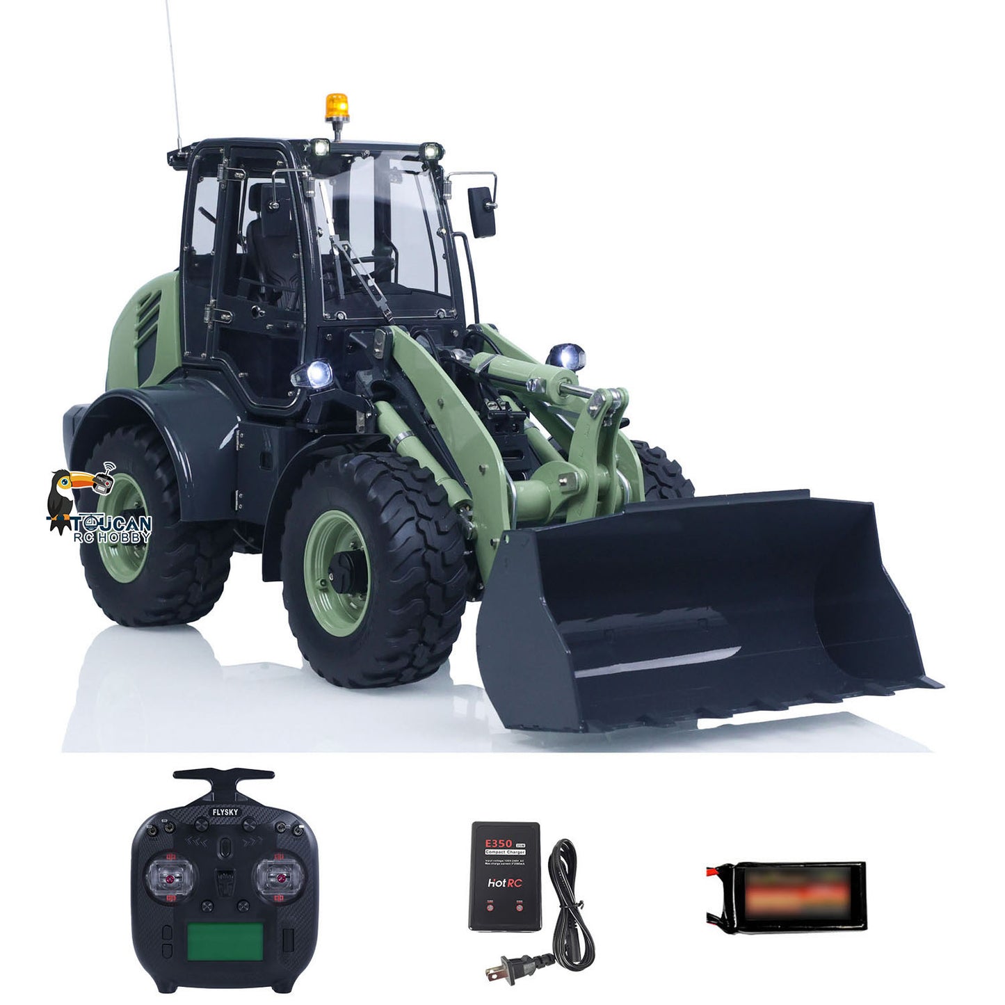 Metal LESU 1/14 RC Hydraulic Loader Aoue WA100M-8 4X4 RTR Remote Control Construction Vehicle Axle Differential Lock Sound Light ST8 Radio Engineering Machine