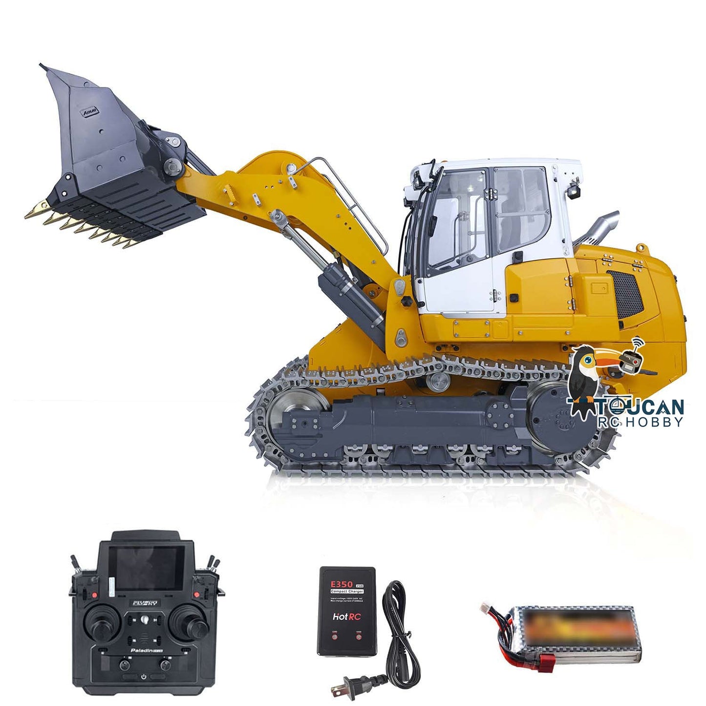 LESU Metal RC Hydraulic Loader for 1/14 Liebherr 636 Remote Control Vehicles Kit