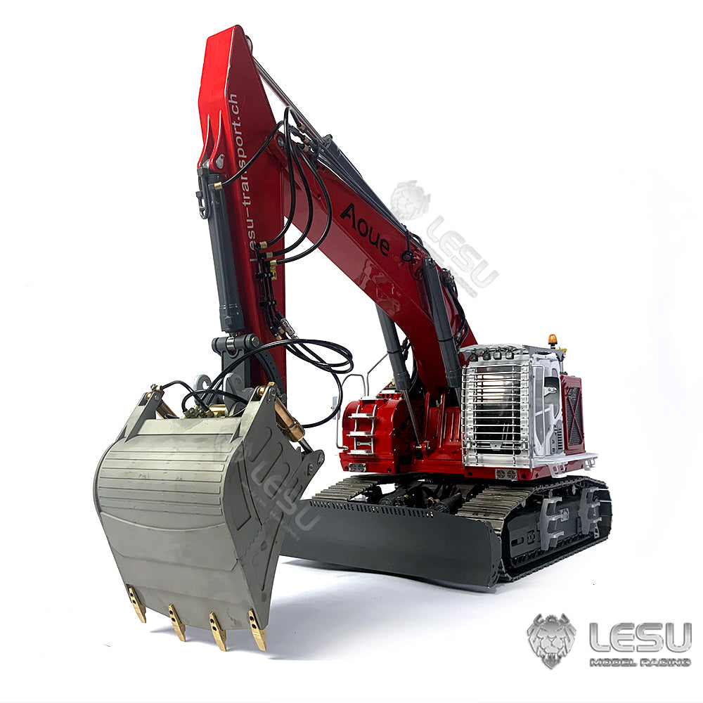 1/14 Metal Openable Bucket for LESU RC Hydraulic Equipment Excavator ET35 Remote Controlled Digger Spare Parts Hobby Model