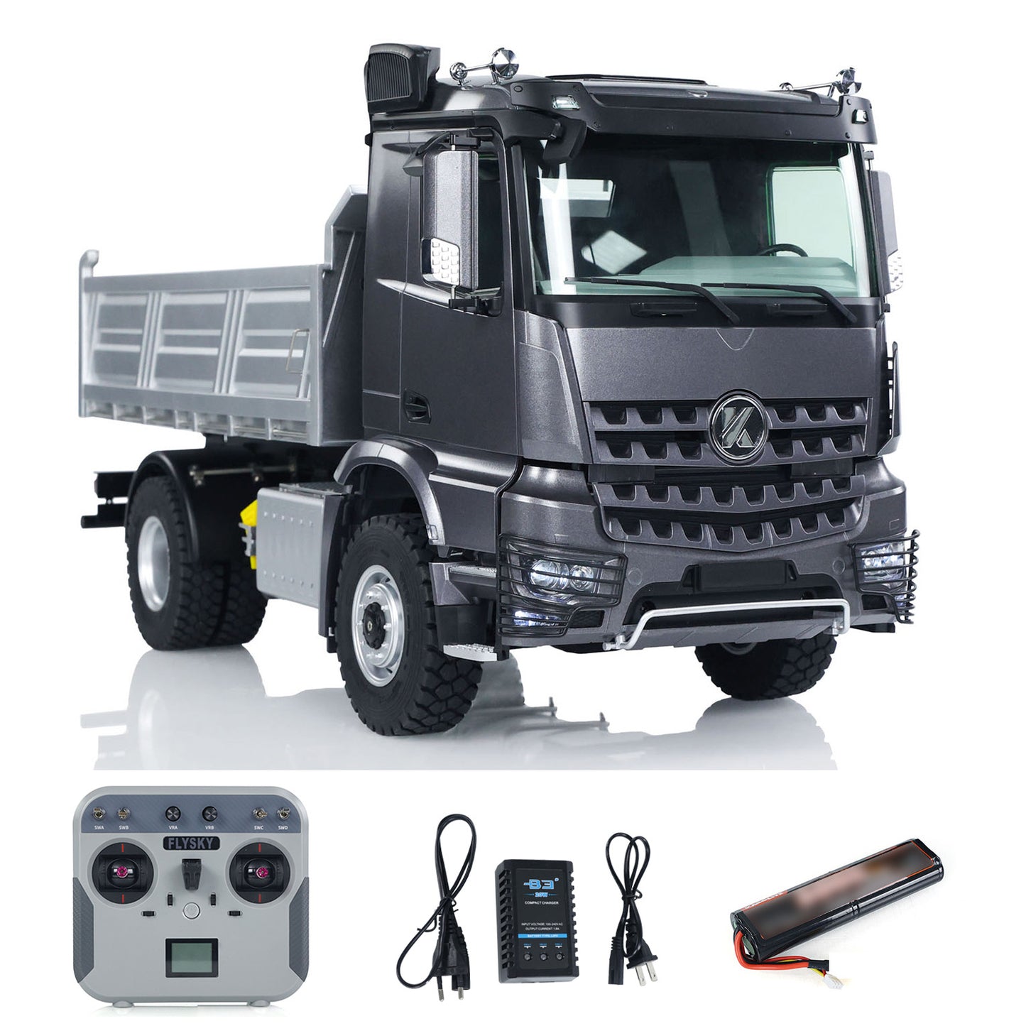 US STOCK Kabolite 4x4 1/14 RC Dumper Truck 5701 RTR Remote Control Tipper Car 2-speed
