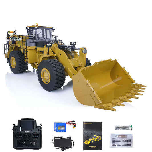IN STOCK Kabolite K988 100S 1/14 988K Metal RC Hydraulic Loader Assembled Painted Radio Control Heavy Machine PL18 Lite Model RTR Car