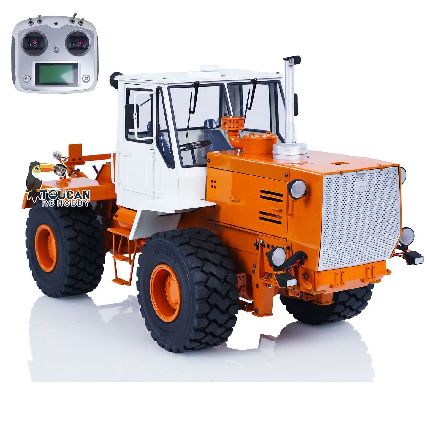 JZM Metal 1/12 4x4 RC Hydraulic Tractor T150K Remote Control Agricultural Tractors Cars Standard Version Vehicle Models