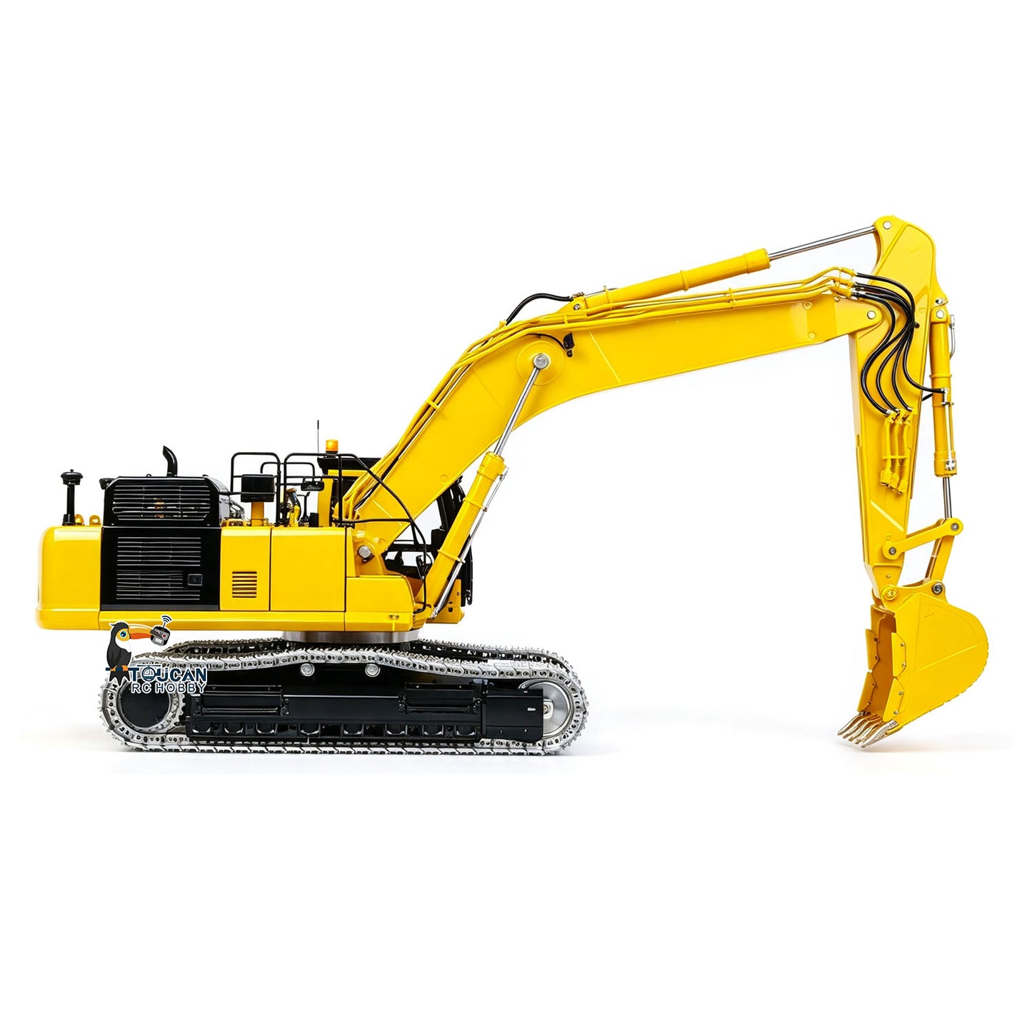 LESU Aoue PC500 1/14 Metal RC Hydraulic Tracked Excavator PNP/RTR B0019 7Ways Valve 3-4MAP Pump Light System for Construction Vehicle Collectors