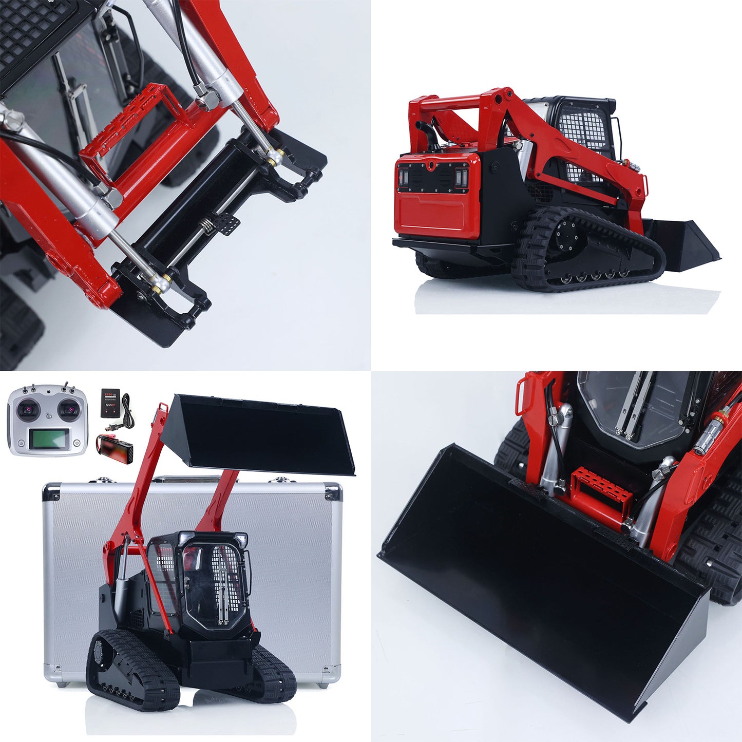 ONLY ONE Fast Shipping 1/14 Hydraulic RC Tracked Loader SM770 Skid-Steer Remote Control Car Model