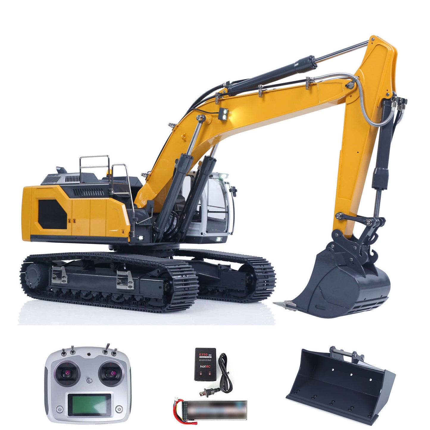 US STOCK 1/14 Hydraulic RC Excavator Ready to Run for 945 Remote Control Trucks