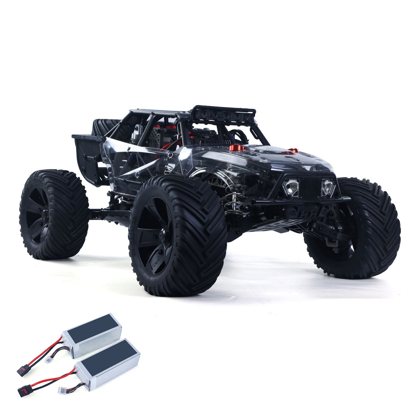 249KM/H High Speed 1/5 RC Off Road Car GR1 Pro Electric Model PNP 2Speed Remote Control Rock Crawler Metal Chassis Rear Axle Locks Battery