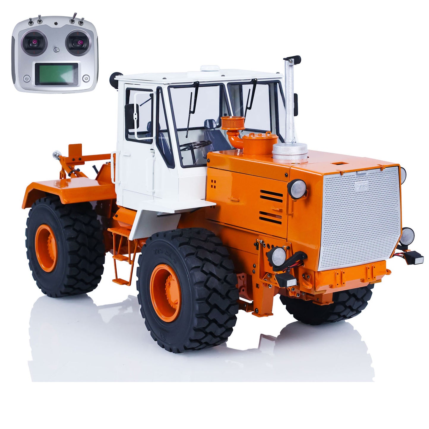 T150K 1/12 Hydraulic RC Agricultural Tractors Truck Metal Remote Control Tractor
