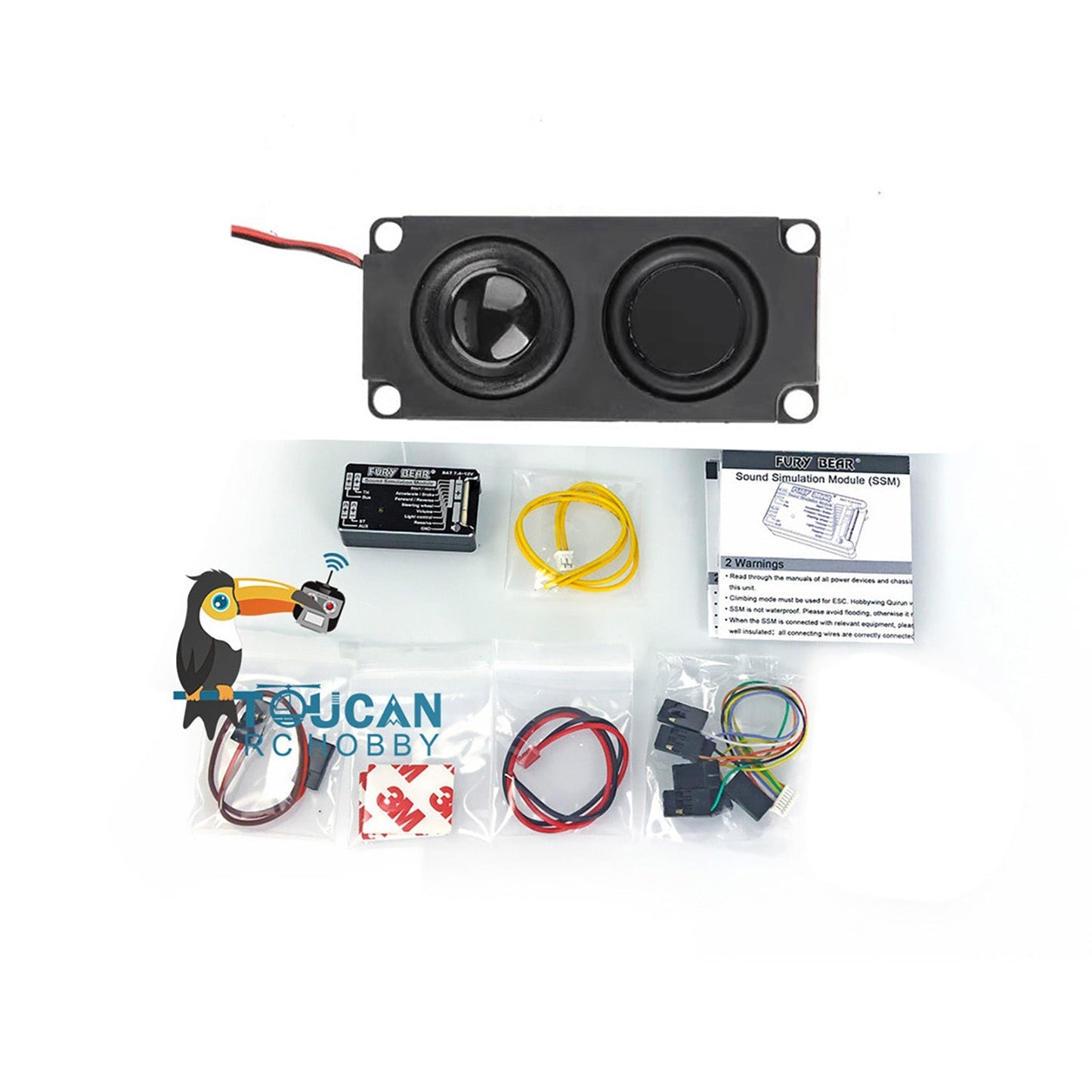 NOOXION Sound System for 1/14 LESU FH750 RC Tractor Truck Remote Controlled Construction Vehicle DIY Parts Hobby Model Optional Versions
