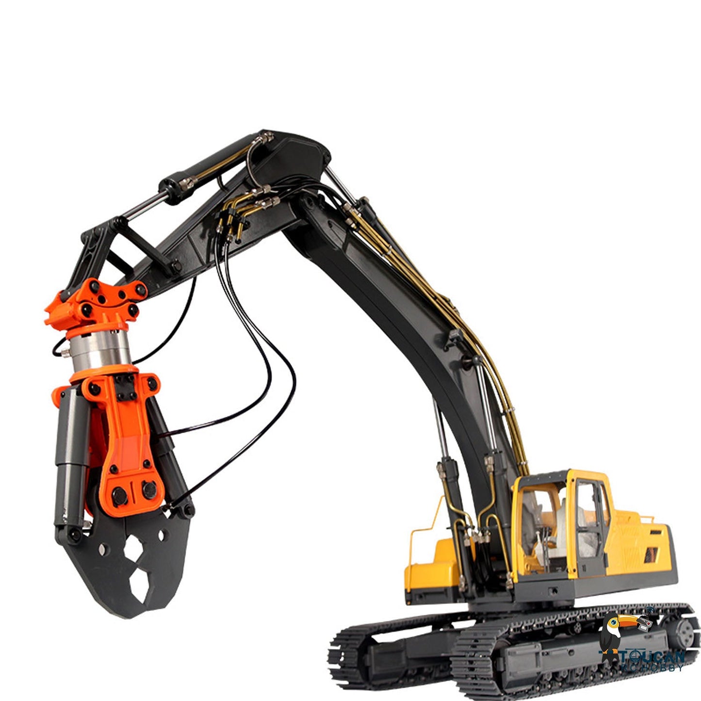 1/14 EC360 JDModel RC Hydraulic Excavator Radio Controlled Electric Diggers V2 RTR FlySky PL18 Ultimate Version ESC Servo Motor