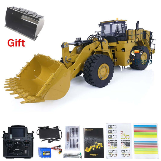 IN STOCK Kabolite K988 100S 1/14 988K Metal RC Hydraulic Loader Assembled Painted Radio Control Heavy Machine PL18 Lite Model RTR Car