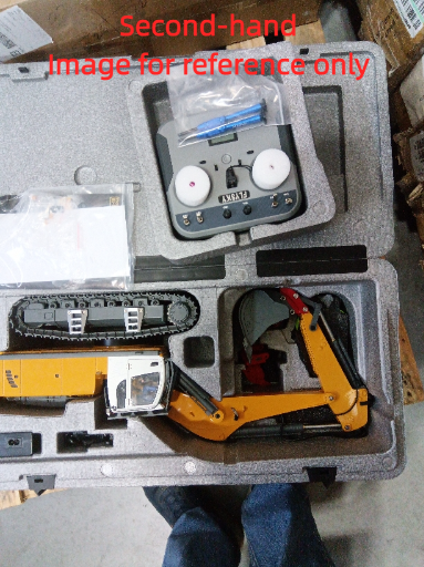 Second Hand US Stock 1/18 Kabolite 5901 100S Electric Lifting RC Excavator Flysky Remote Control Digger Engineering Vehicle Electric Ripper Hammer