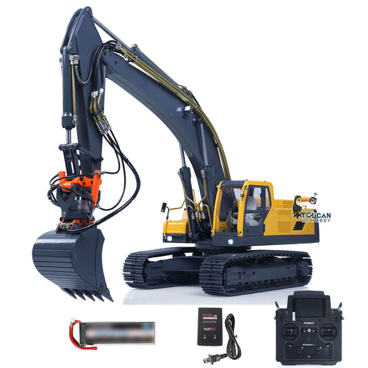 1/14 JDMODEL 106 V2 EC360 RC Hydraulic Excavator Upgraded Painted Assembled RTR Remote Control Digger Construction Vehicle Model