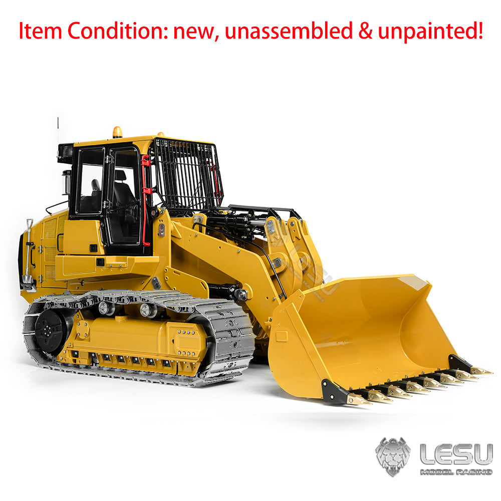 LESU 1/14 973K Hydraulic RC Tracked Loader Metal Remote Control Car Construction Vehicle Simulation Model Kits/PNP/RTR