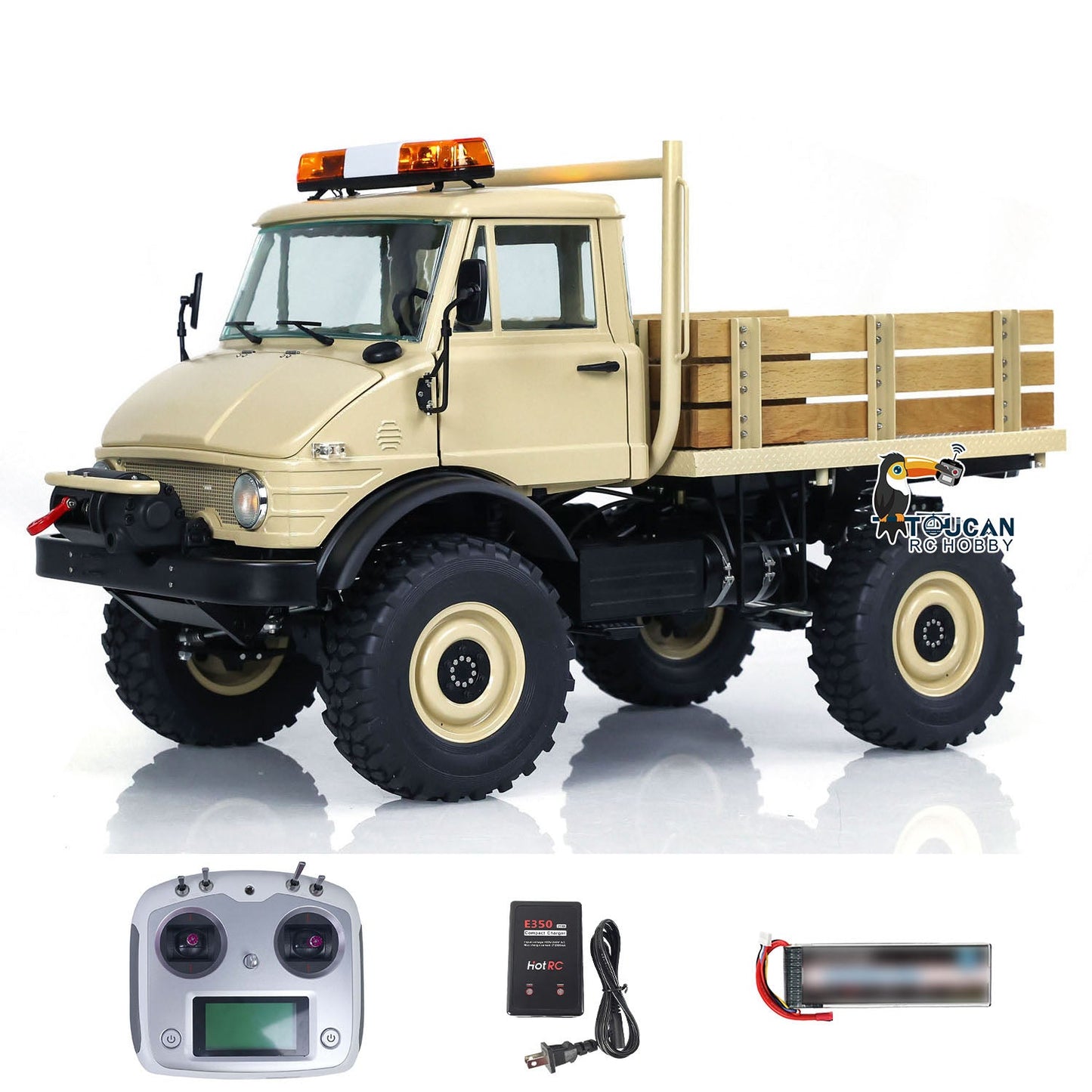 LESU 4x4 1/10 UM406 RC Off-Road Truck Remote Control Car W/ FS i6S Radio Electronic Parts Painted Assembled Model DIY Vehicle