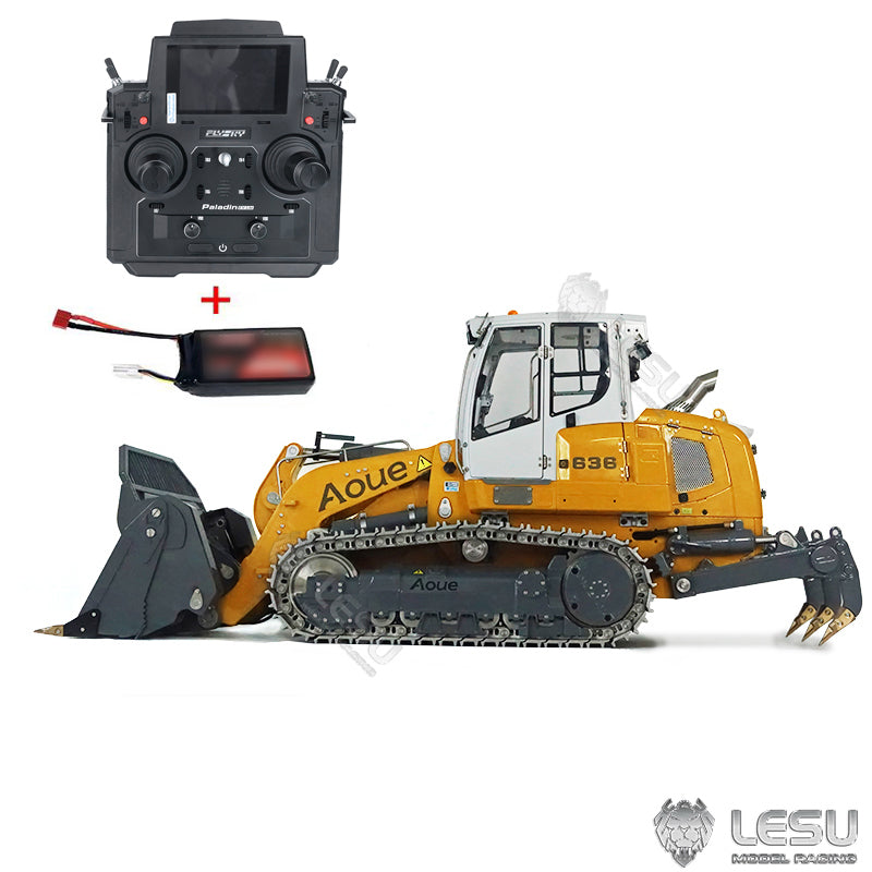 LESU 1/14 Metal Hydraulic RC Loader Battery PL18EV LITE Radio Controlled Ripper 636 Light Sound System Ready to Run