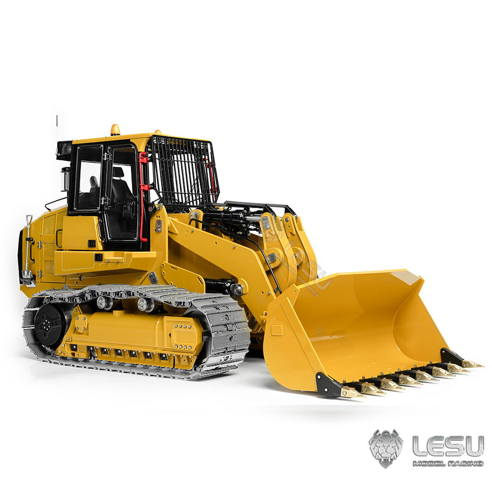 LESU 1/14 973K Hydraulic RC Tracked Loader Metal Remote Control Car Construction Vehicle Simulation Model Kits/PNP/RTR