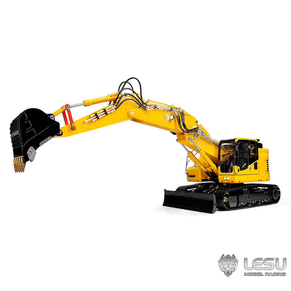 LESU 1/14 Aoue ET26L Hydraulic RC Excavator Metal Radio Control Digger Model Painted and Assembled Simulated GPS PNP/RTR Versions