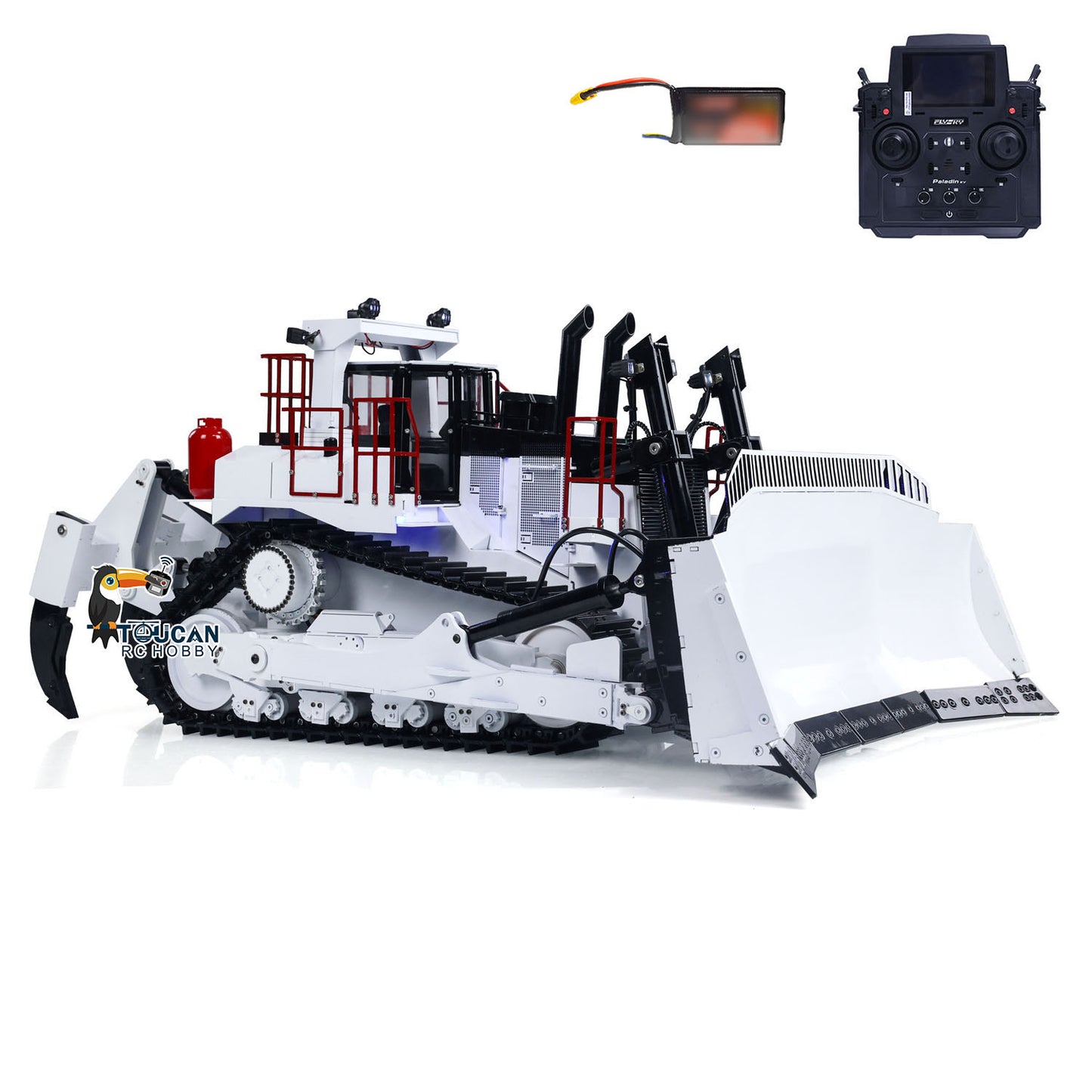 1/14 RC Hydraulic Metal Dozer D11T Paladin PL18EV Remote Control Bulldozer Model