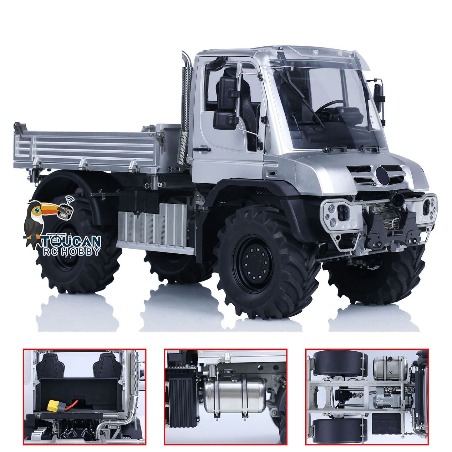 LikeRC U535 1/14 RC Off-road Vehicles 4X4 Crawler Car Radio Controlled Climbing Cars PNP Simulation Model Painted DIY Motor ESC Servo