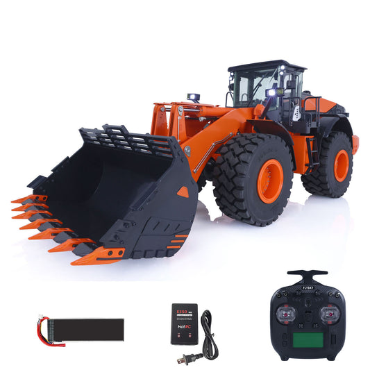 US STOCK 1/14 RC Hydraulic Loader for JDM 198 RTR A ZW370 Construction Vehicles