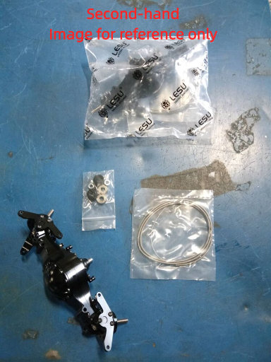 Second Hand US Stock LESU 4X4 Metal Front Rear Axle Differential Lock 1/14 Tractor Truck TAMIYA Model