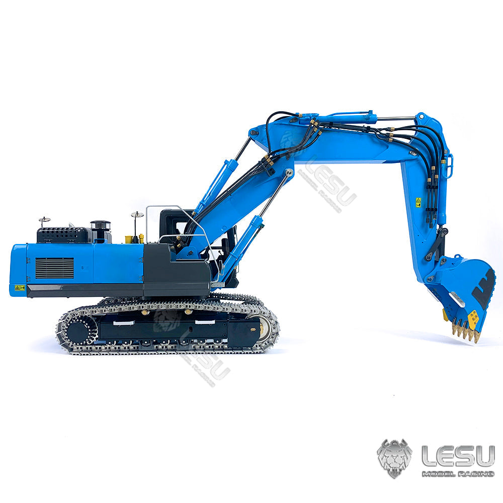 LESU 1/14 Scale ET36L RC Hydraulic Excavator 3-boom Radio Control Digger ESC Servo Motor Hobby Model Painted Assembled