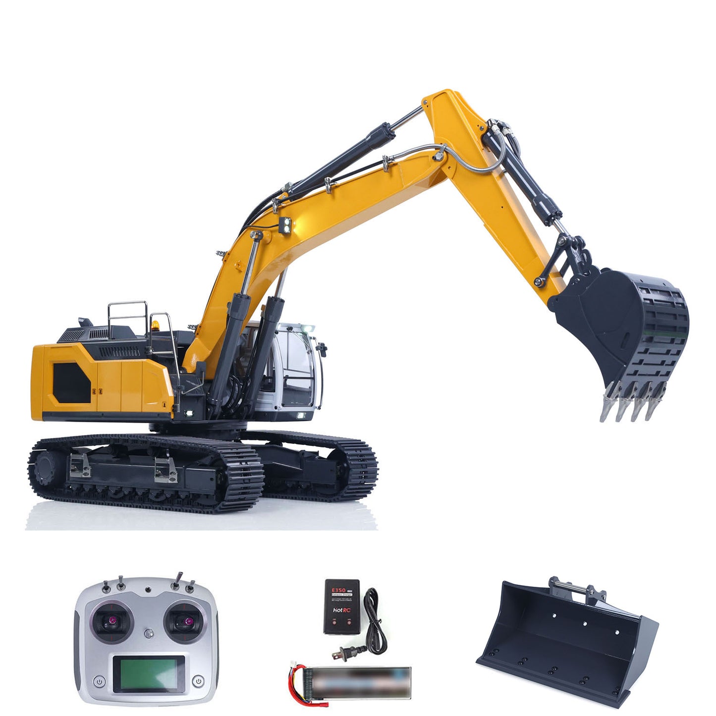 US STOCK 1/14 Hydraulic RC Excavator Ready to Run for 945 Remote Control Trucks
