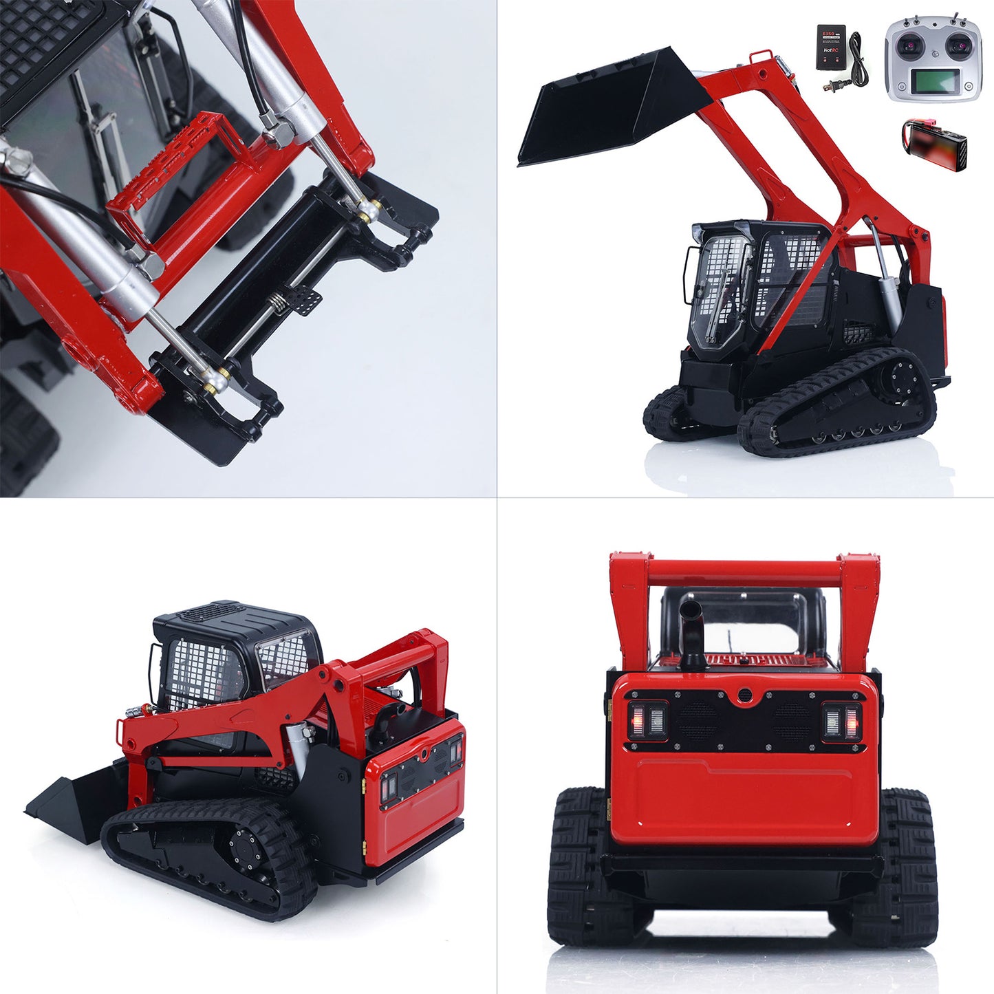 ONLY ONE Fast Shipping 1/14 Hydraulic RC Tracked Loader SM770 Skid-Steer Remote Control Car Model
