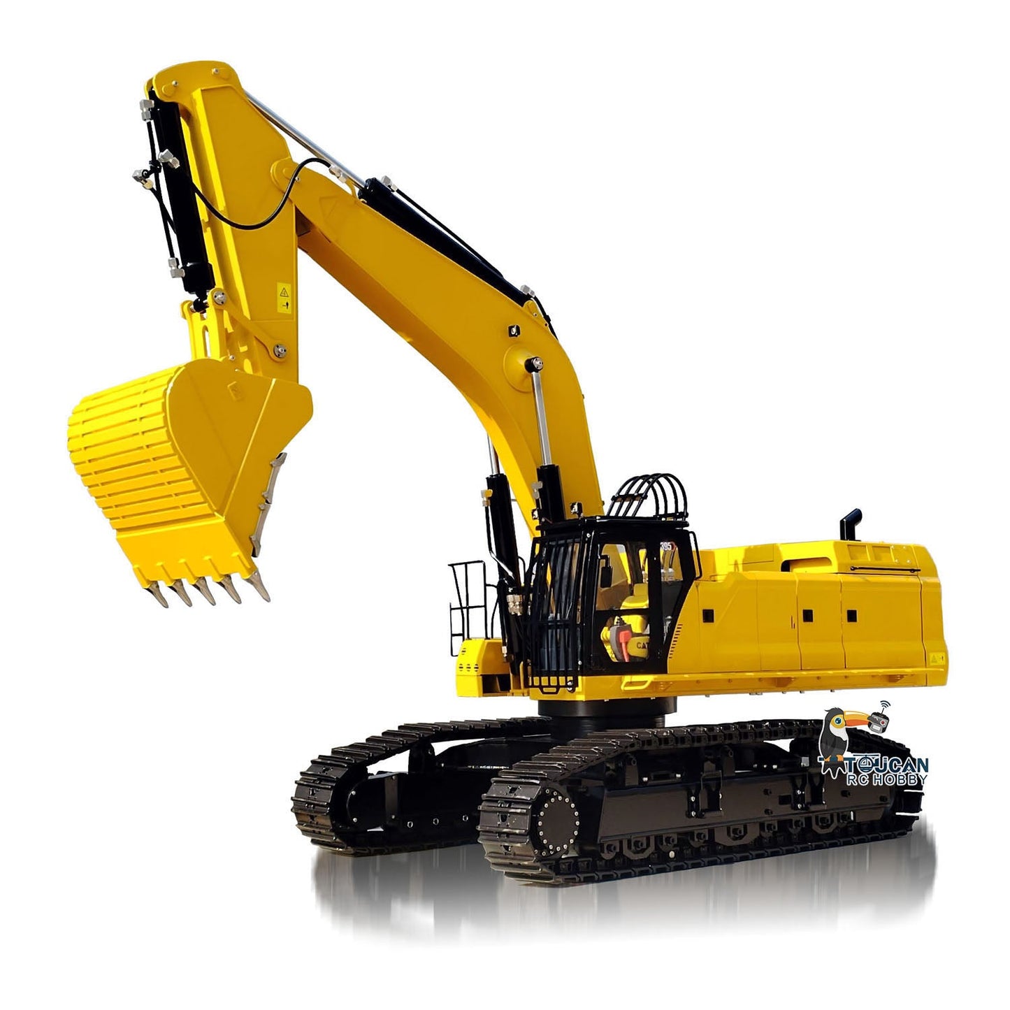 Huge 1/8 RC Hydraulic Excavator 395 C395 Metal Heavy Duty Digger RTR Radio Controlled Construction Vehicles Models Flysky Radio