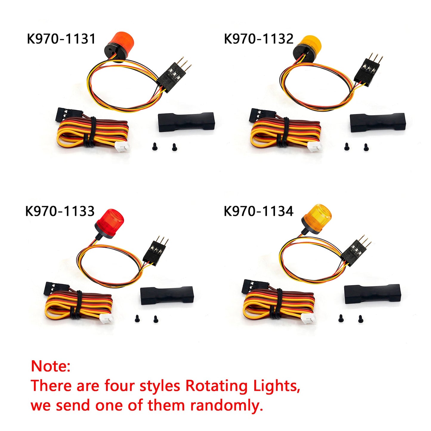 Sound System Metal Directional Control Valve Female Connector Battery for 1/14 HUINA Kabolite K970 Hydraulic RC Excavator Remote Control Car