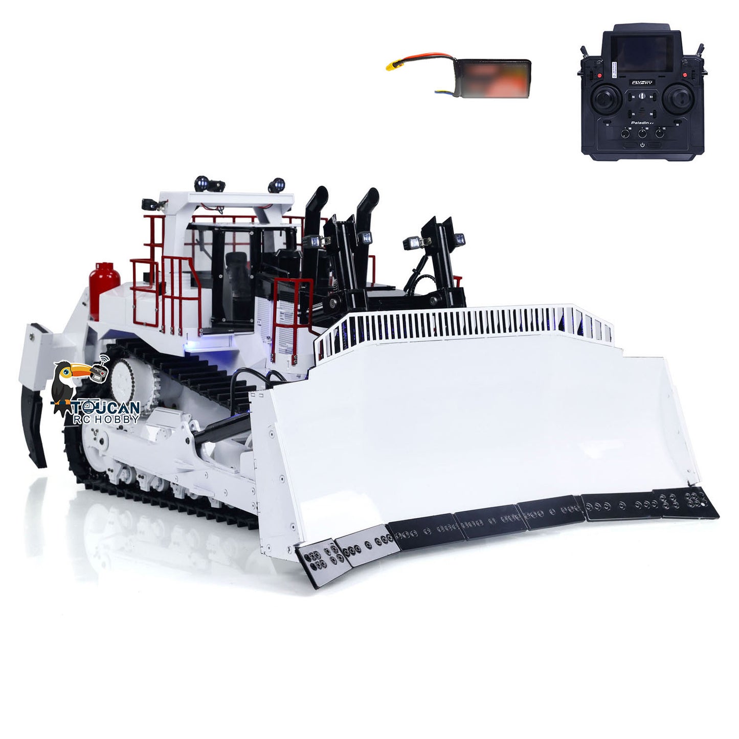 1/14 RC Hydraulic Metal Dozer D11T Paladin PL18EV Remote Control Bulldozer Model
