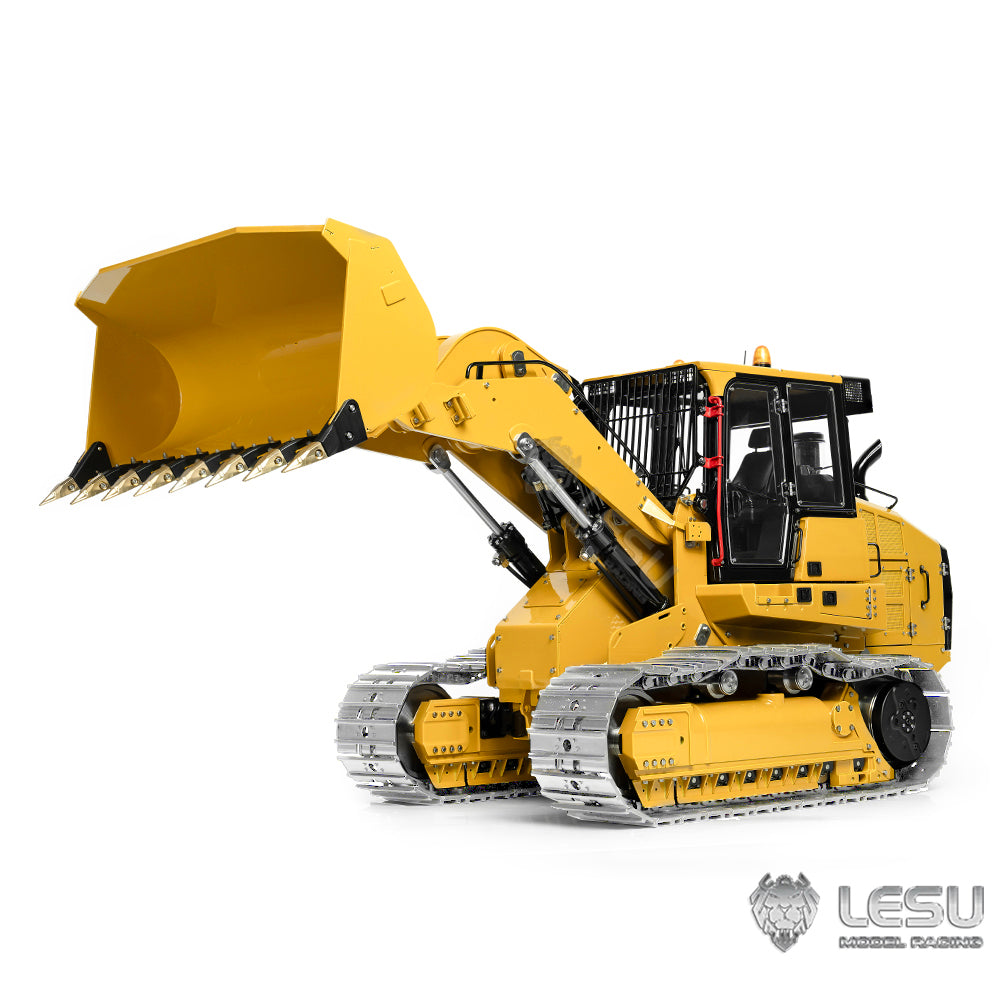 LESU 1/14 973K Hydraulic RC Tracked Loader Metal Remote Control Car Construction Vehicle Simulation Model Kits/PNP/RTR