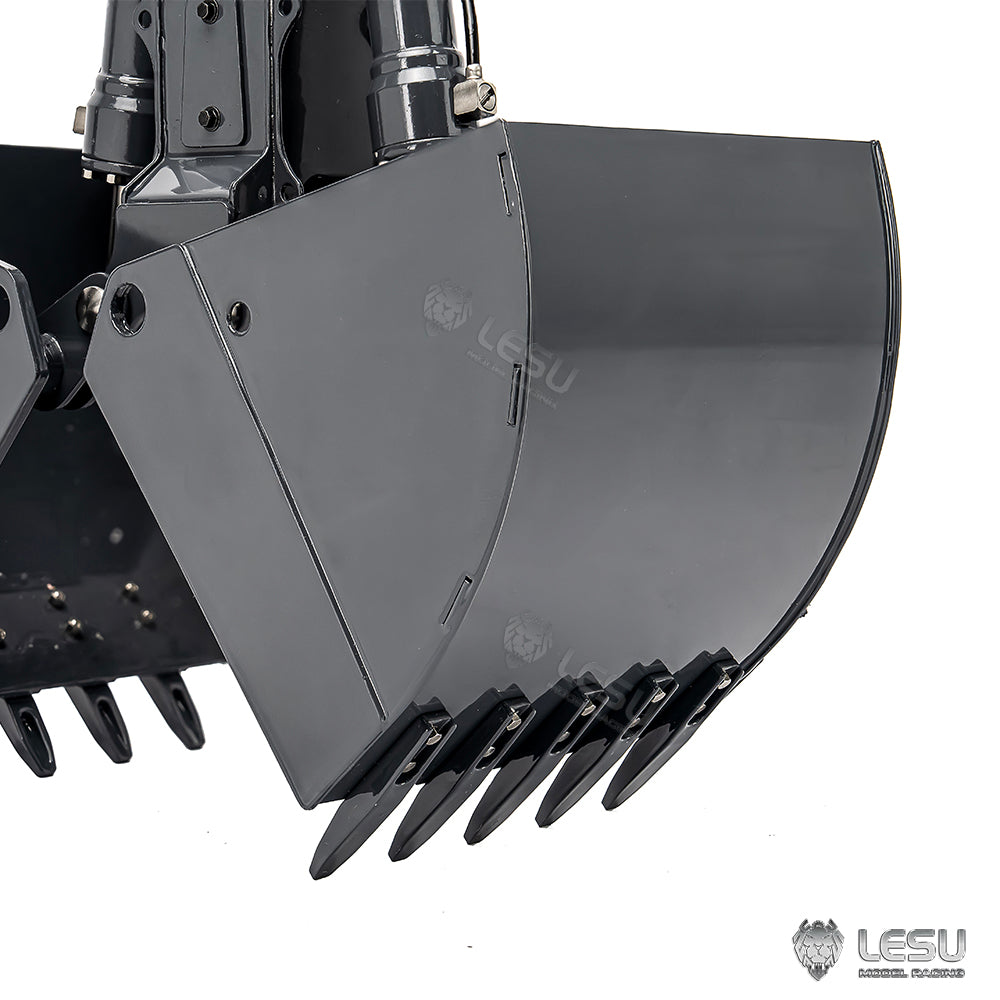 Metal Clamshell Bucket for LESU C374F 1/14 Hydraulic RC Excavator Digger Model