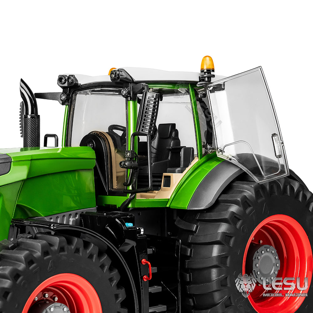 LESU 4X4 1/16 Fendt 1050 RC Tractors Metal Chassis Ready to Run Car Differential Lock Model FrSky ST8 ESC Servo Motor DIY Vehicle