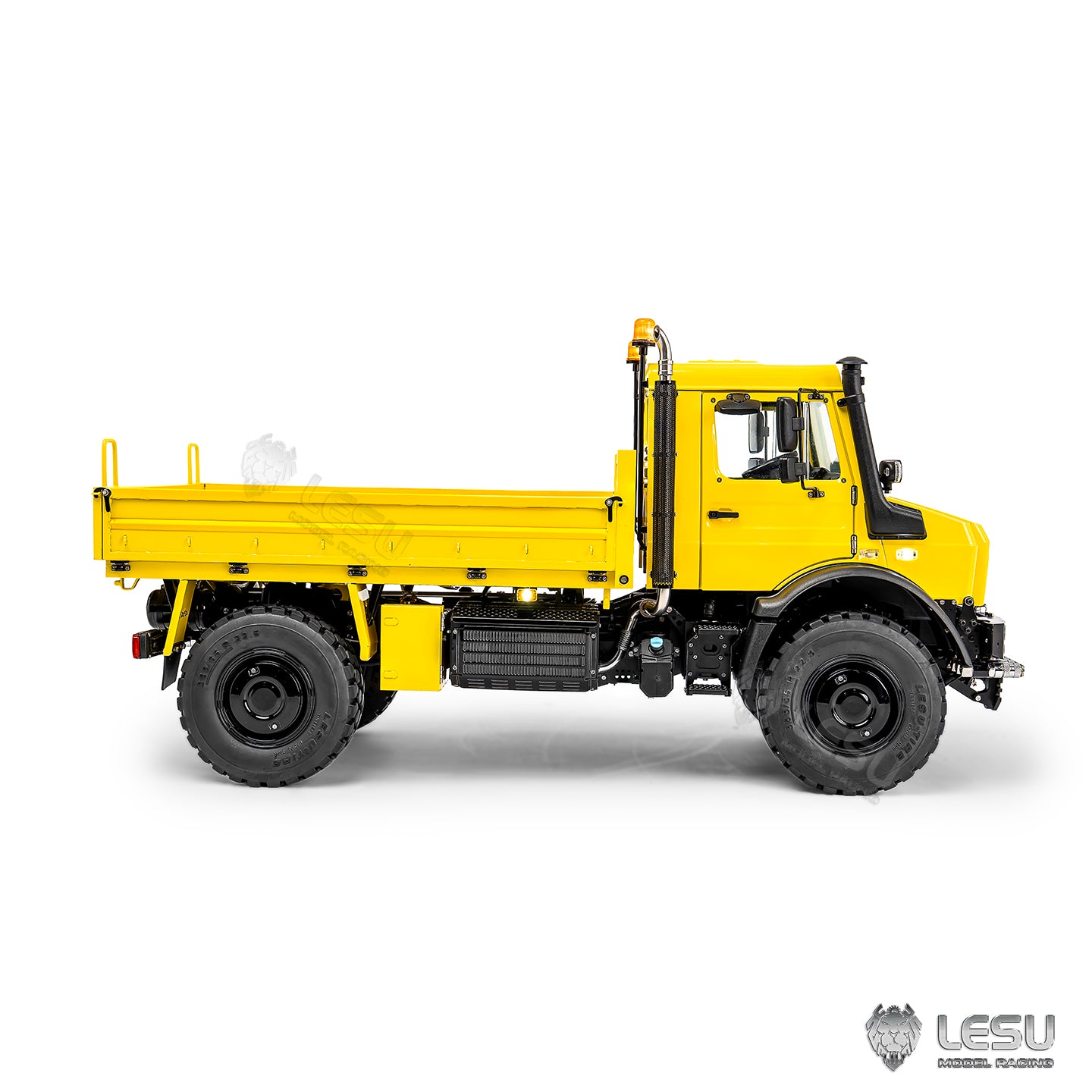 LESU U4023 Metal 1/14 Hydraulic RC Off Road Car AWD Remote Control All Terrain Vehicle Light Truck Model Wheel Hub Reduction