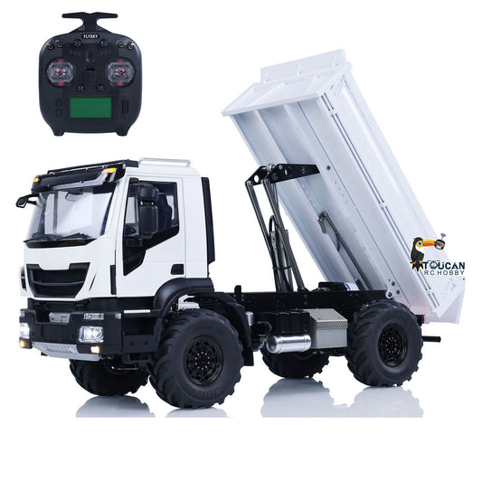 Metal 1/14 4x4 RC Hydraulic Dumper Electric Trucks Remote Controlled Tipper Dump Emulated Car Hobby Models Special Edition Gift