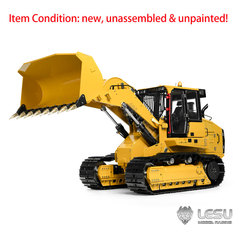 Metal LESU 973K 1/14 Hydraulic RC Loader Remote Control Car Painted Tracks Construction Vehicle Kits PNP RTR Standard Version